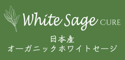 日本産ホワイトセージキュア（Japanese White Sage cure）（セイジ・seiji・ヤクヨウサルビア・ハーブ・Salvia）で浄化