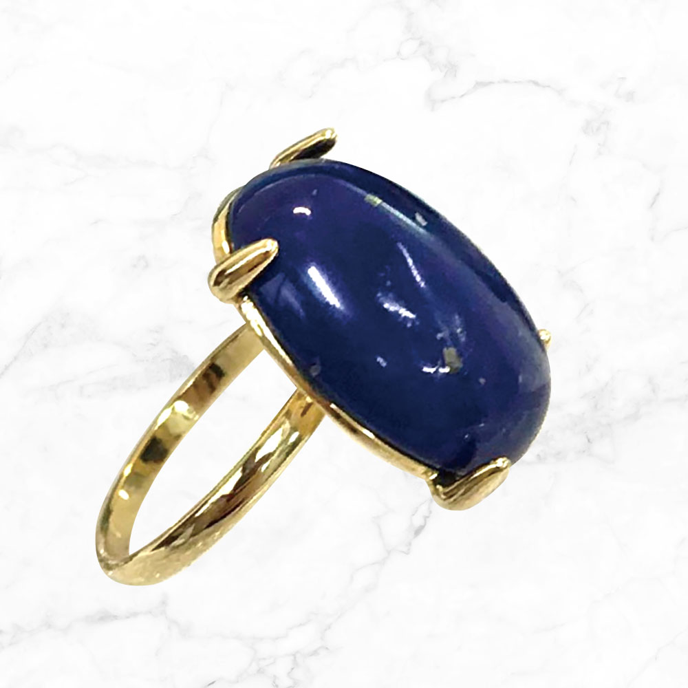 ラピスラズリリング　パワーストーンアクセサリーとホワイトセージのセレクトショップ【LIANA】リアナ通販