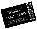 パワーストーンアクセサリーとホワイトセージのセレクトショップ【LIANA】リアナのポイントカード会員カード